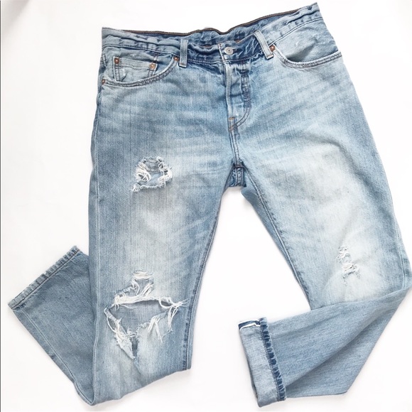Levi's Denim - Levi’s 501 CT Boyfriend Jean Time Gone By Off Road